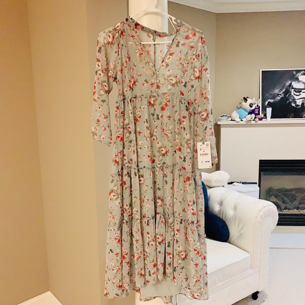 womens zara dress brand new with tags